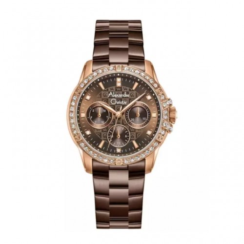Alexandre Christie AC 2C26 Rosegold Brown Full BFFROBO